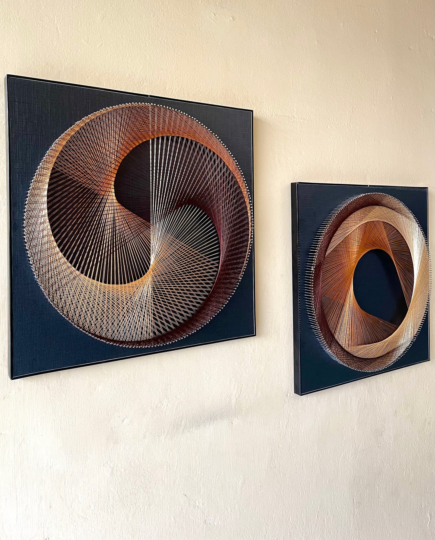 Triple Layers String Art Pair