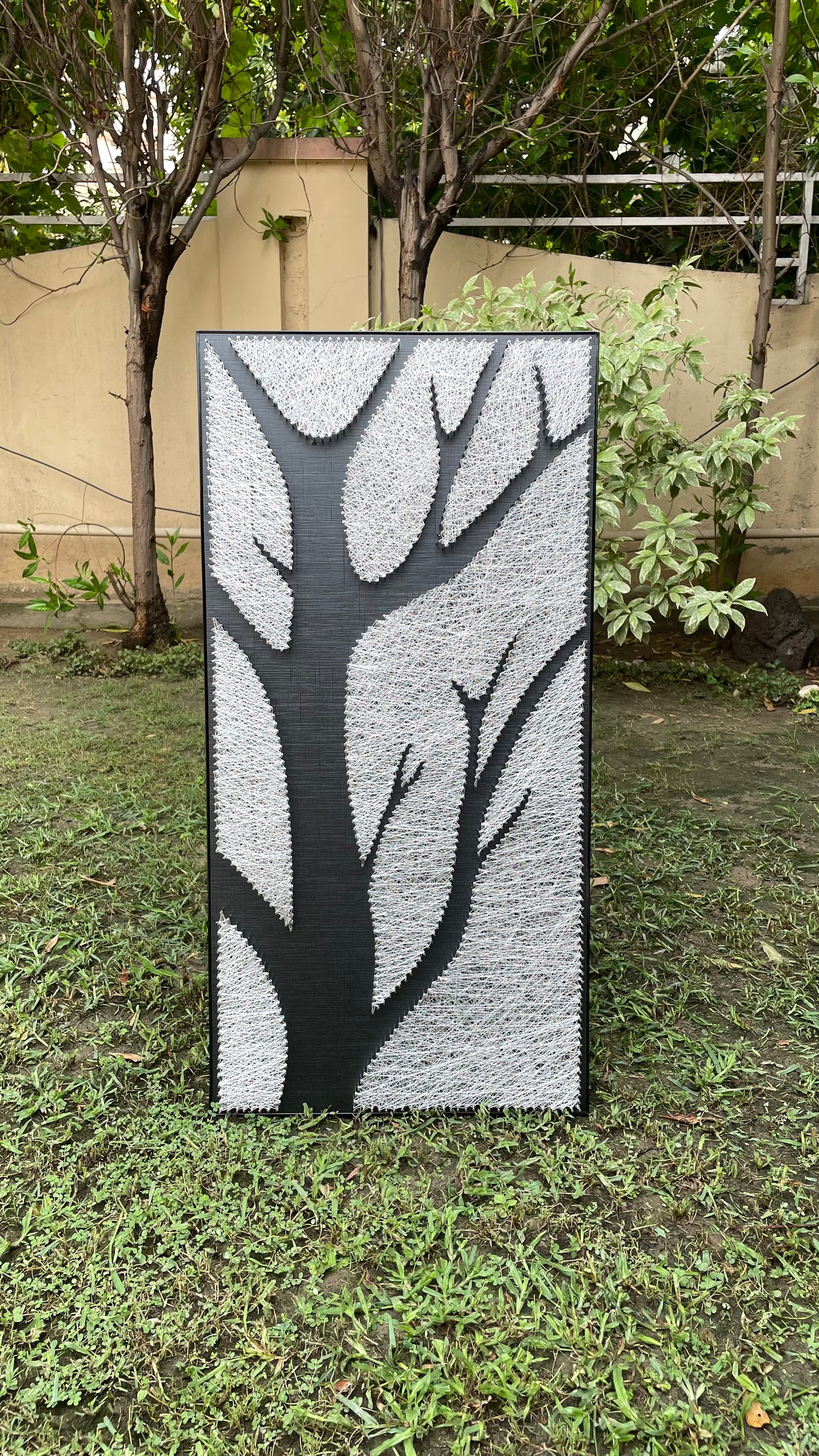 Hand Made String Art Tree