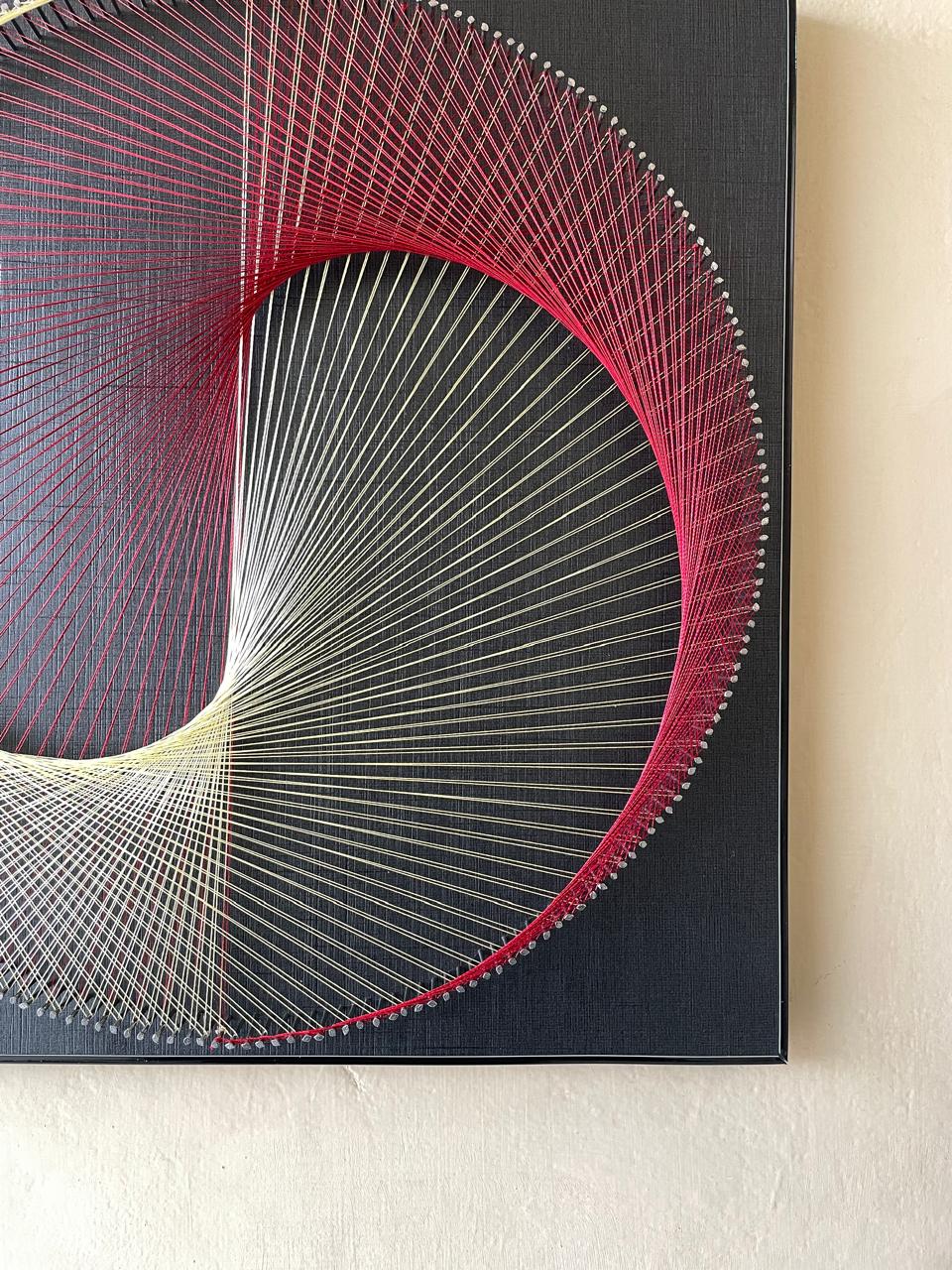 S-Shaped String art