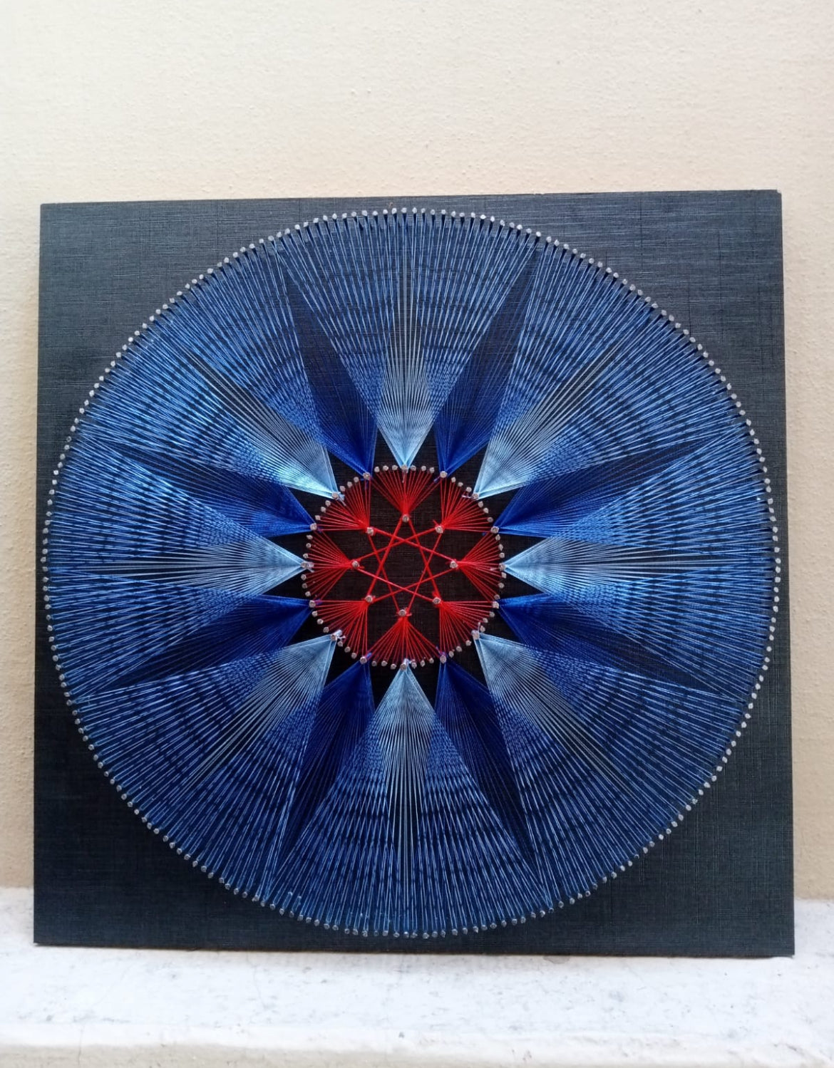 Spider String Art