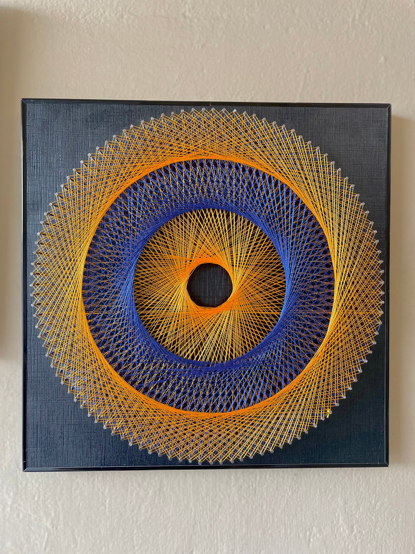 Tri-circle String Art Pair