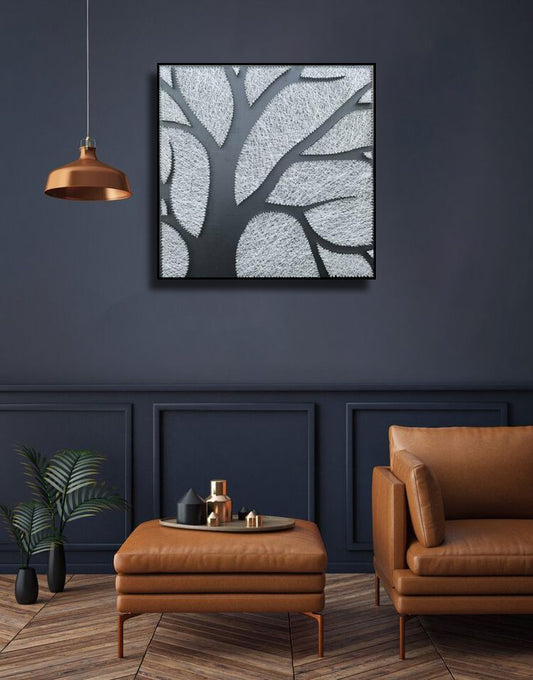Tree Hand Made String Art