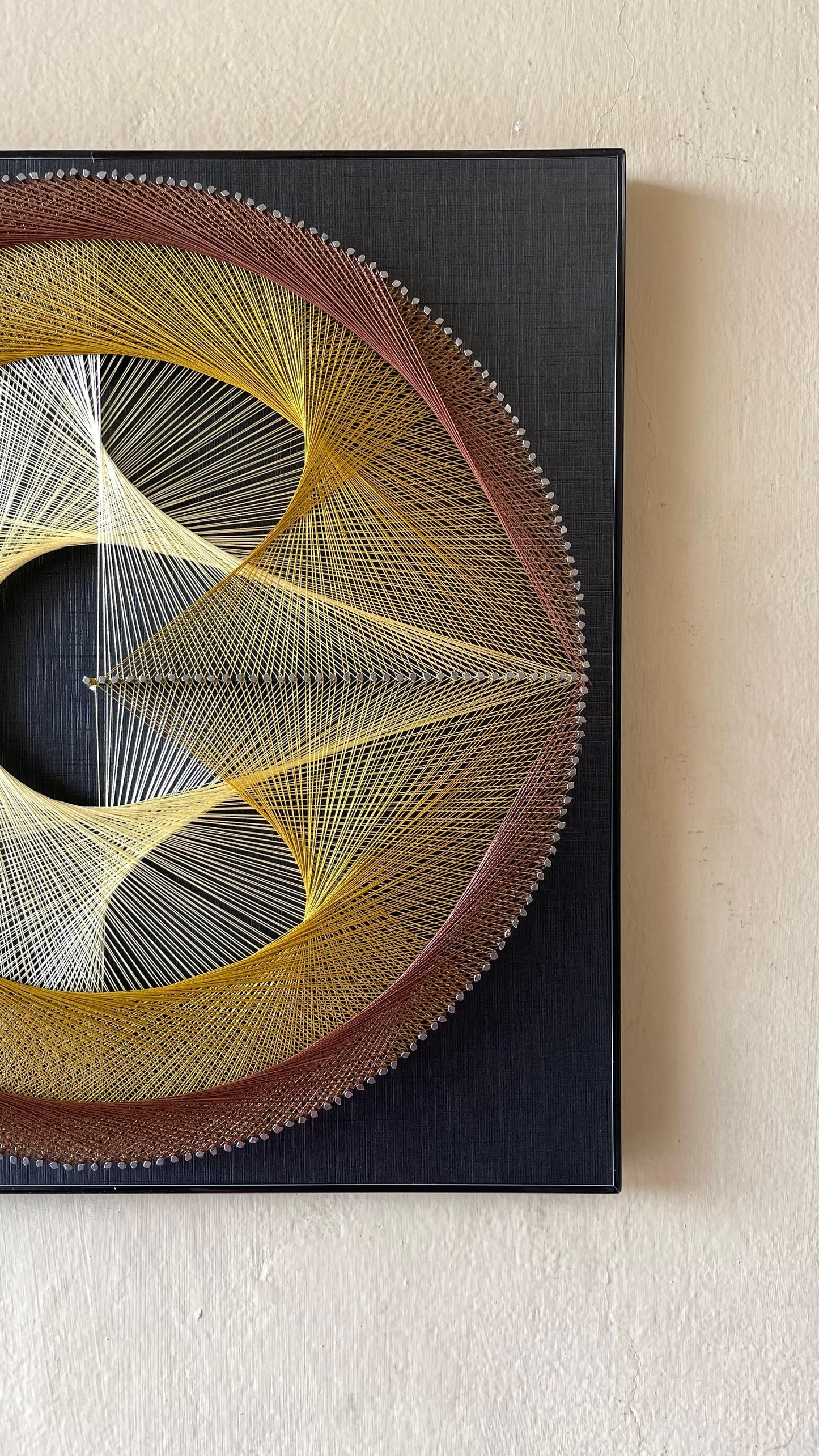 Tri- Drop String Art