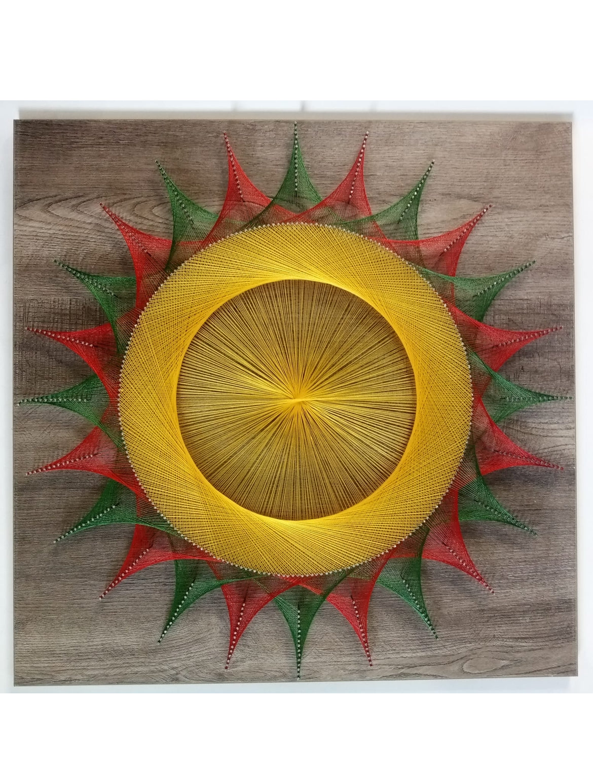 Sun-rays String Art