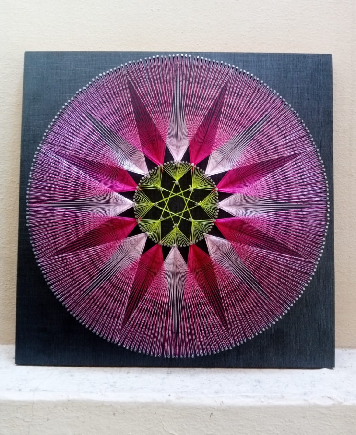 Spider String Art