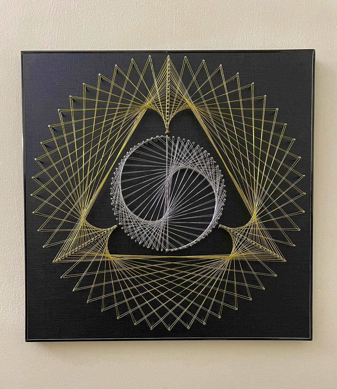 Triangle String Art