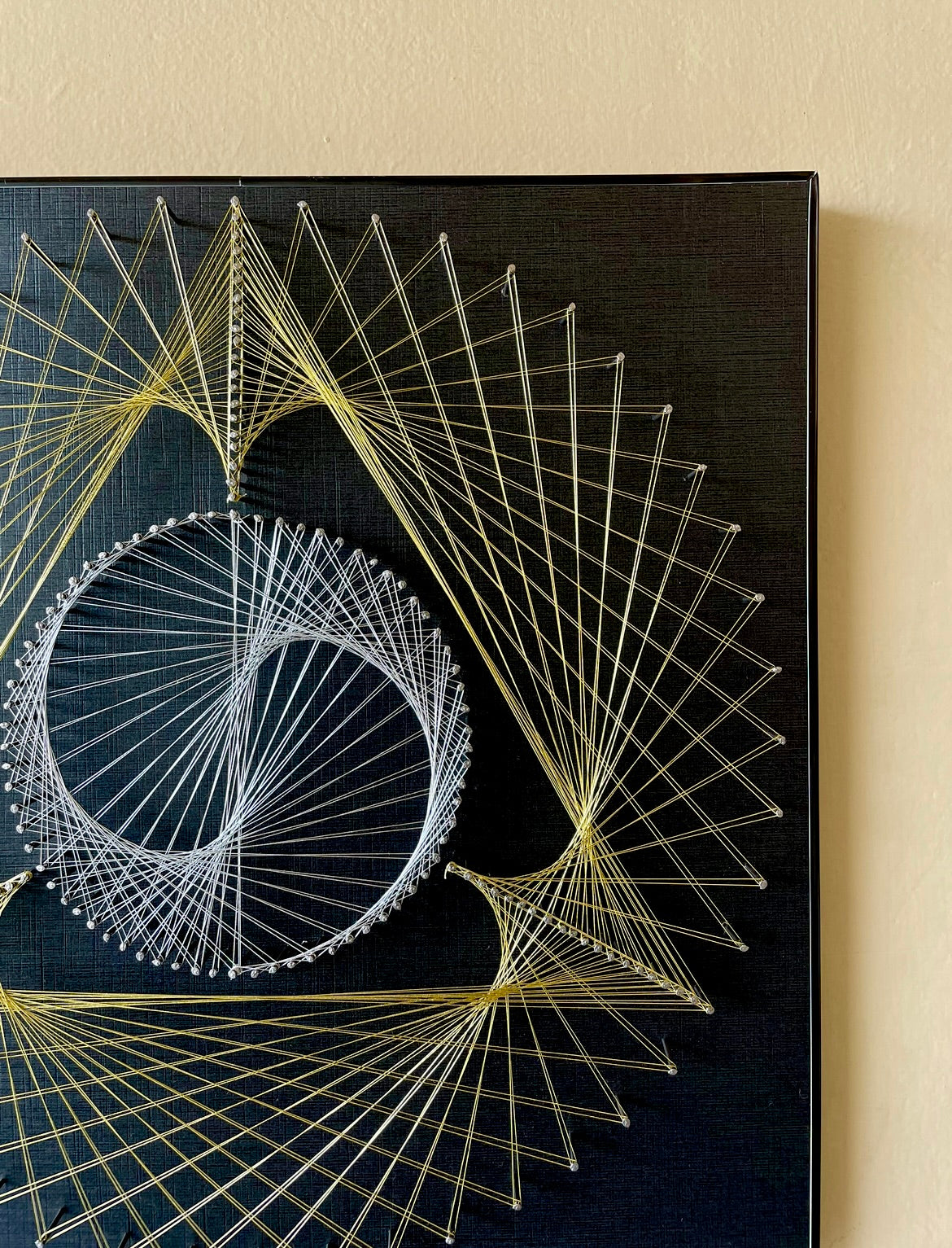 Tri-Spider String Art pair