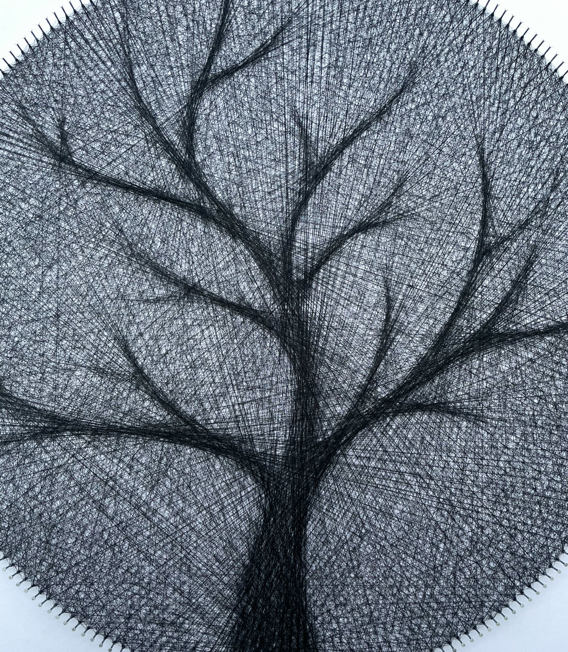 A Single String Art Tree 32x32