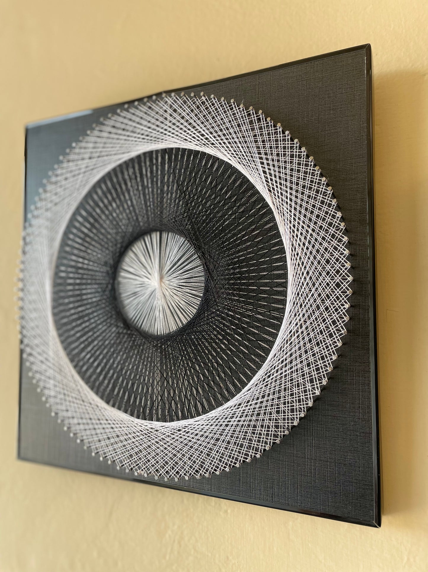 String Art tri-circle Pair