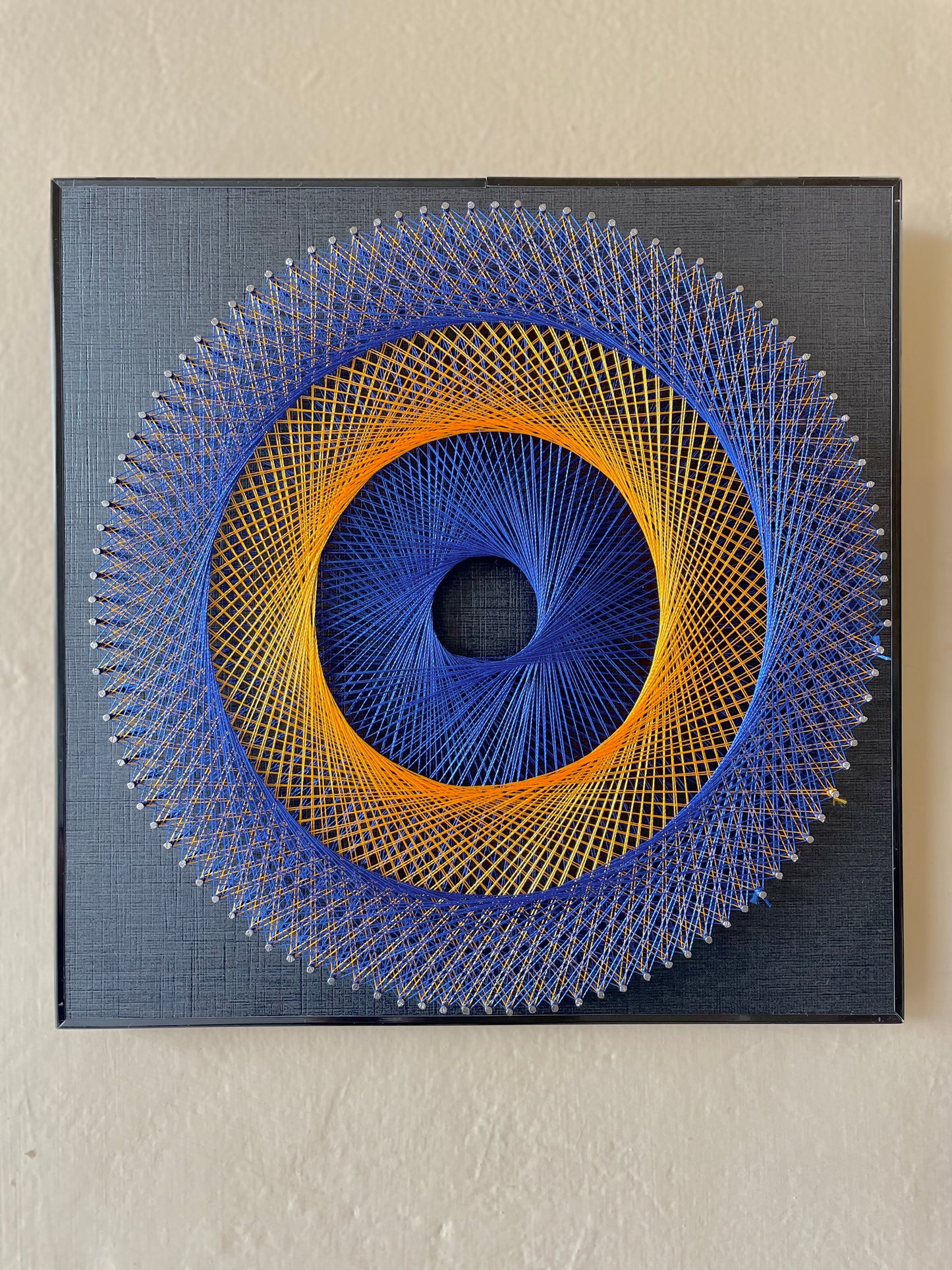 Tri-circle String Art Pair