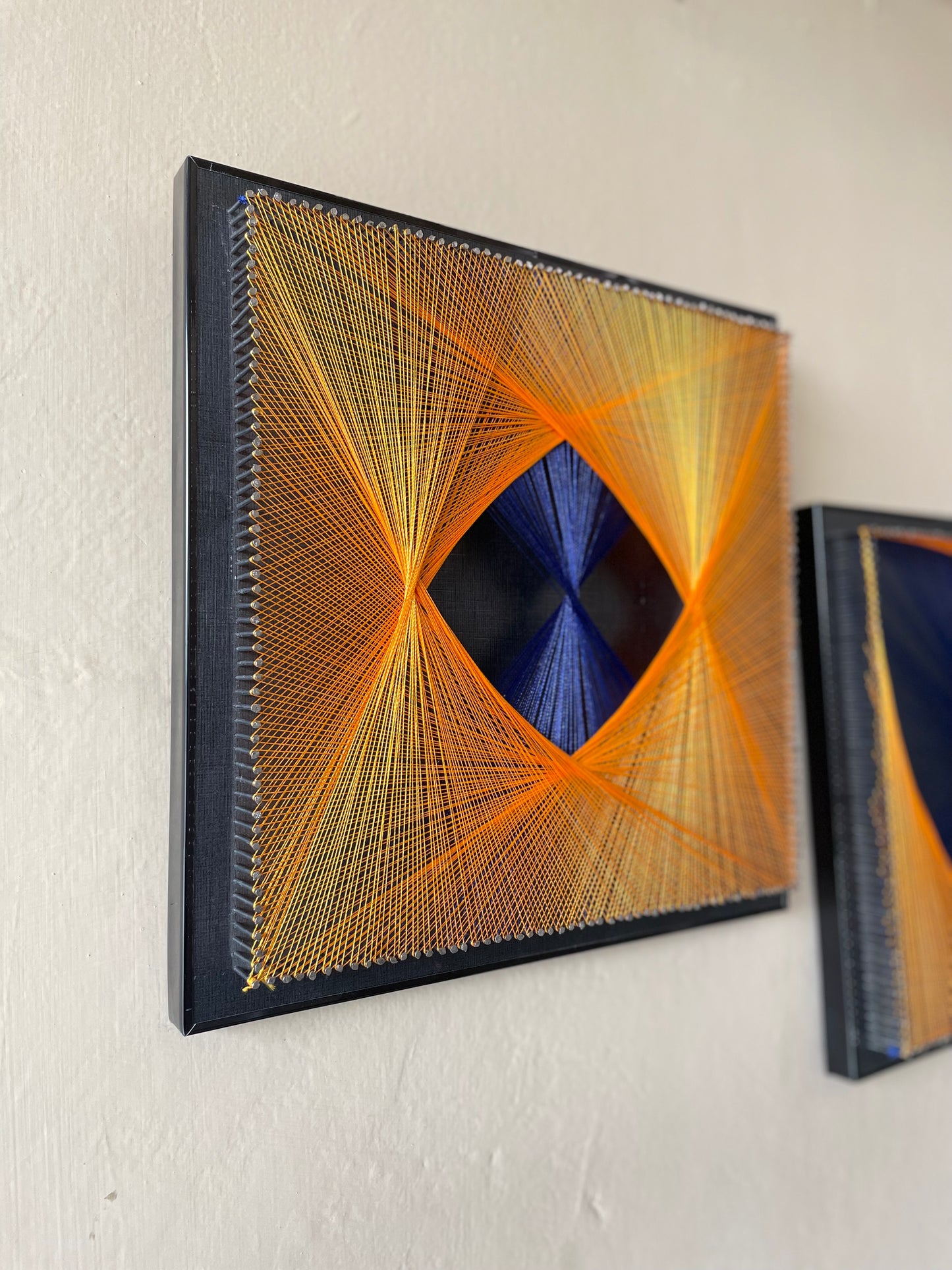 Leafy String Art Pair
