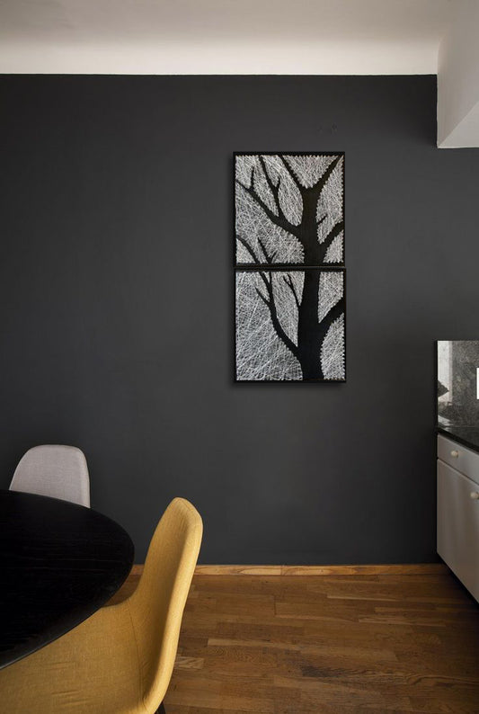 Hand Made String Art Tree
